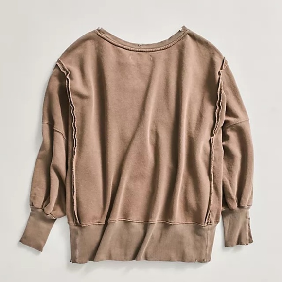 Free People Graphic Texas Camden Pullover - Picture 5 of 13